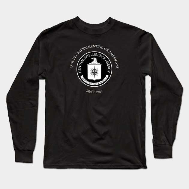 CIA Long Sleeve T-Shirt by Designs by Dyer